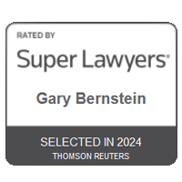 Rated By | Super Lawyers | Gary Bernstein | Selected In 2024 Thomson Reuters